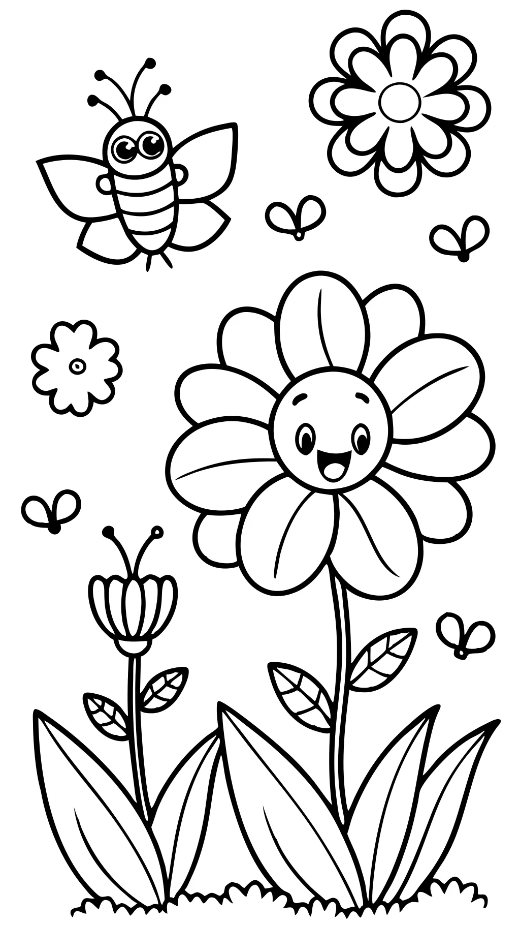 spring coloring pages printable pdf